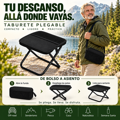 Taburete Plegable Portátil