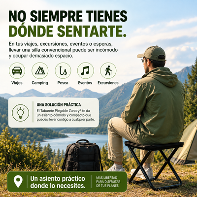 Taburete Plegable Portátil